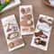 Baby Hair Drop Clips Korea Fashion, Coffee Warm Color Wool Knit Hairpins, Kid Girls Cotton BB Hair Clamp Barrettes