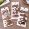 Baby Hair Drop Clips Korea Fashion, Coffee Warm Color Wool Knit Hairpins, Kid Girls Cotton BB Hair Clamp Barrettes