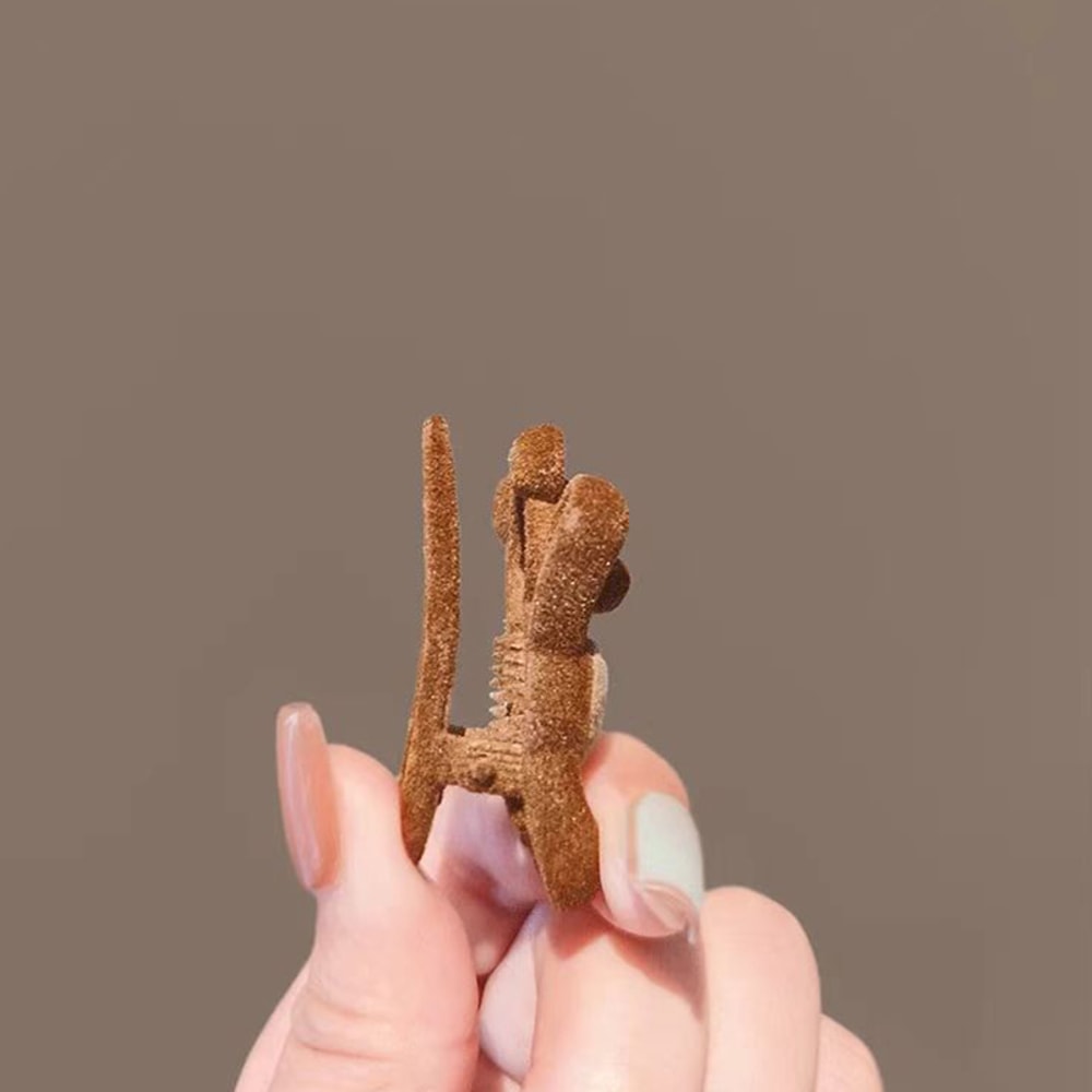 Sweet Cartoon Bear Hairpin Cute Flocking Metal Hair Clip Side Barrette Fashion Hair Accessories For 3