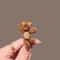 Sweet Cartoon Bear Hairpin Cute Flocking Metal Hair Clip Side Barrette Fashion Hair Accessories For 4
