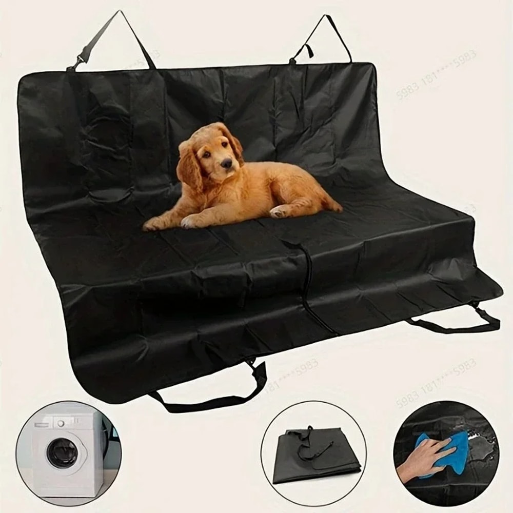 Pet Travel Dog Carrier, Oxford Cloth Car Seat Cover, Car Trunk Mat SUV Liner for Dogs