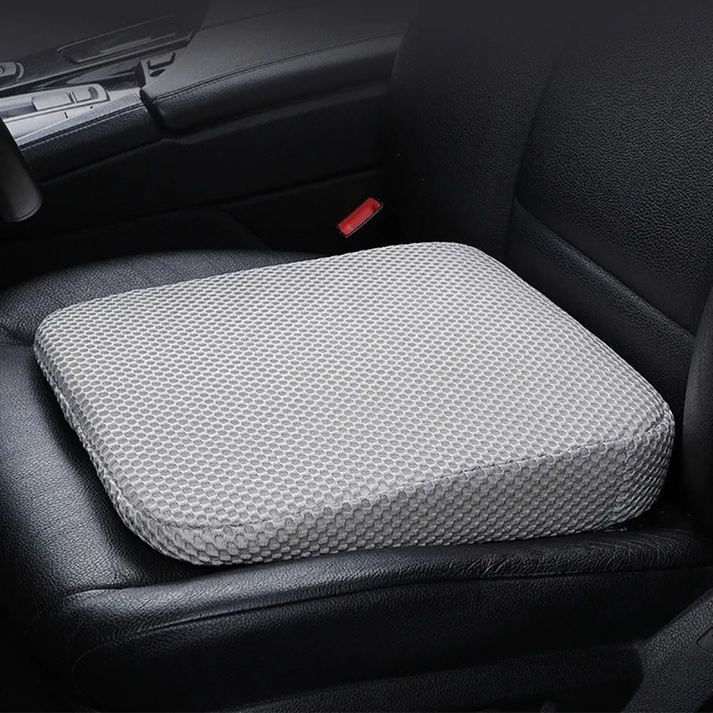 Memory Cotton Car Seat Cushion New Car Seat Booster Cushion Honeycomb Breathable 3D Mesh Thickened 1