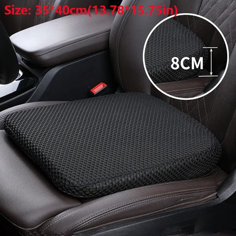 Memory Cotton Car Seat Cushion New Car Seat Booster Cushion Honeycomb Breathable 3D Mesh Thickened 3
