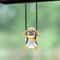 Holiday Swing Duck With Glasses Car Pendant Cute Swing Duck Car Interior Decoration Rearview Mirror 0
