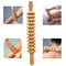 Lymphatic Drainage Massager Wood Therapy Roller Massage Tools Wooden Muscle Roller Stick 4