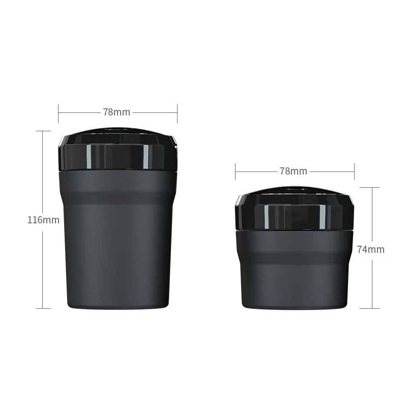 Universal Auto Ashtray Portable Car LED Ashtray Smokeless Car Ash Holder Box Interior Decor Cigaret 2