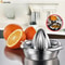 Stainless Steel Portable Lemon Orange Manual Fruit Juicer, Citrus Raw Hand Pressed Juice Maker