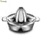 Stainless Steel Portable Lemon Orange Manual Fruit Juicer, Citrus Raw Hand Pressed Juice Maker