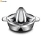 Stainless Steel Portable Lemon Orange Manual Fruit Juicer, Citrus Raw Hand Pressed Juice Maker