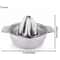 Stainless Steel Portable Lemon Orange Manual Fruit Juicer, Citrus Raw Hand Pressed Juice Maker
