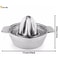 Stainless Steel Portable Lemon Orange Manual Fruit Juicer, Citrus Raw Hand Pressed Juice Maker