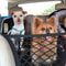 Elastic Double Layer Storage, Pet Dog Rear Seat Car Fence, Dog Isolation Protection Net, Pet Safety Rail Separation Net