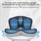 Lumbar Support Pillow for Car Seat, Office Cushion, Memory Foam Waist Pillow for Back Pain Relief