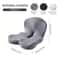 Lumbar Support Pillow for Car Seat, Office Cushion, Memory Foam Waist Pillow for Back Pain Relief