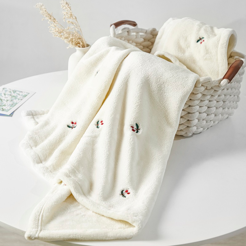 Newborn Swaddle Baby Winter Blanket Infant Diaper Throw Fleece Bedding 2