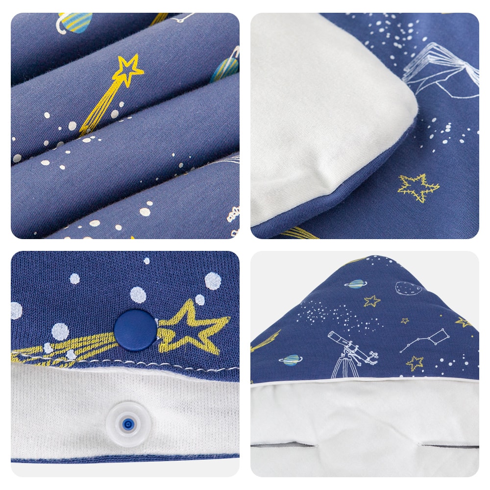 Windproof Hooded Baby Wrap Blanket for the Newborn, Autumn Warm Envelope for Infant Car Seat Discharge