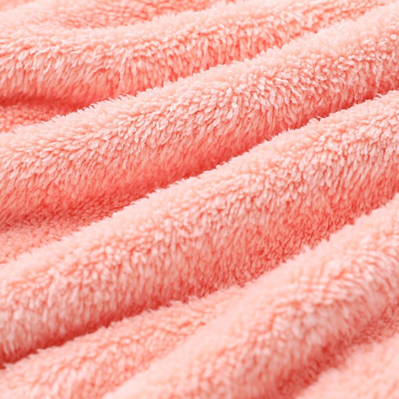 Soft Baby Bath Towel Swaddle Wrap for Girl Boy, Coral Fleece Hooded Newborn Blanket, Toddler Bathrobe for Comfort