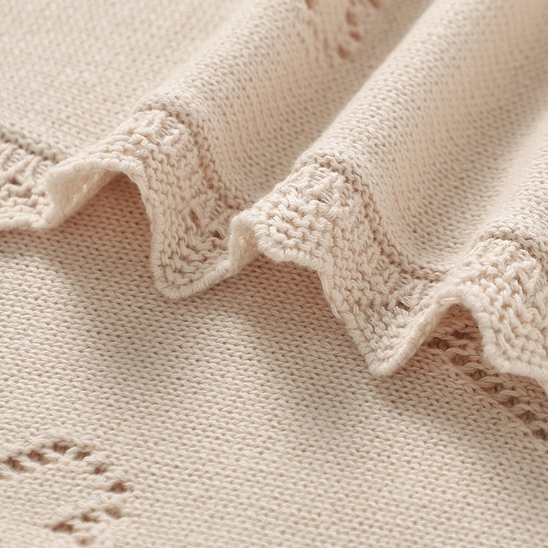 UltraSoft Cotton Baby Blankets Knitted Newborn Infant Comforter Stroller Bedding For Boys And Girls 4