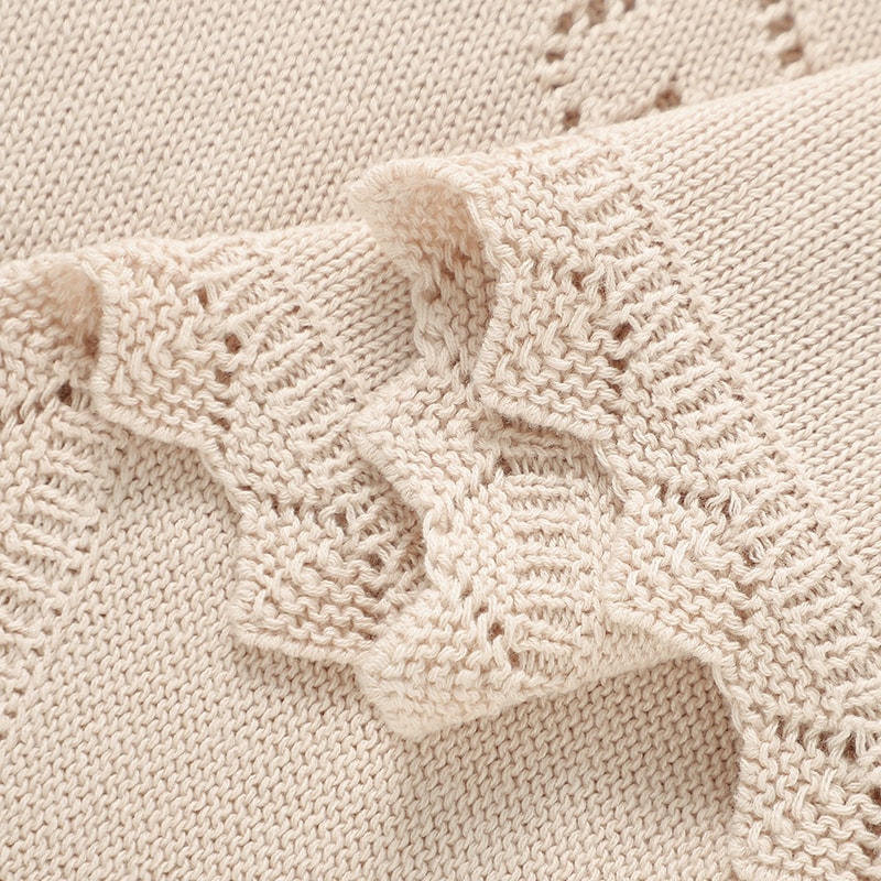 UltraSoft Cotton Baby Blankets Knitted Newborn Infant Comforter Stroller Bedding For Boys And Girls 5