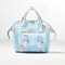 Lightweight Portable Ladies Backpack Cartoon Capybara Mommy Diaper Bag Baby Newborn Care Bag With B 1