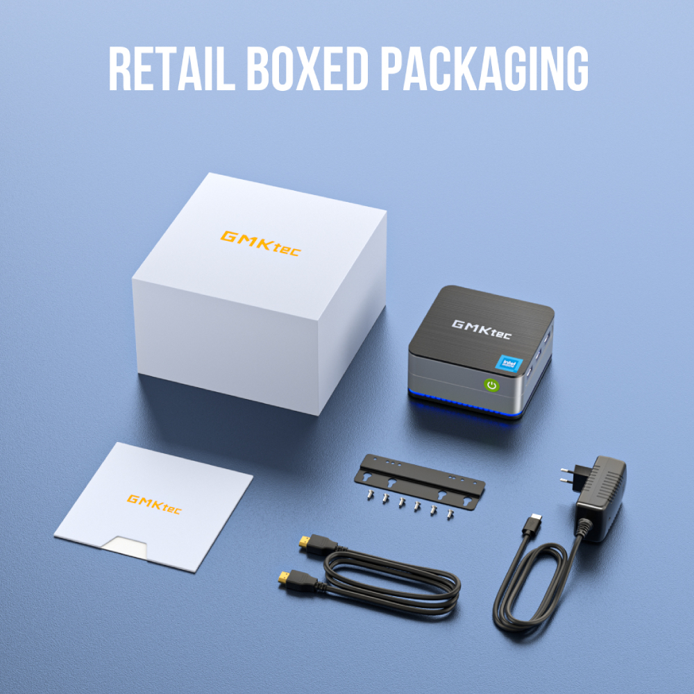 Intel G2 Mini PC Windows 11 Pro WiFi 6 BT52 Desktop Computer 5