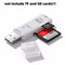 USB Card Reader Highspeed TF SD Card Reader For Computer Camera Tablet And Car Mounted Devices 5