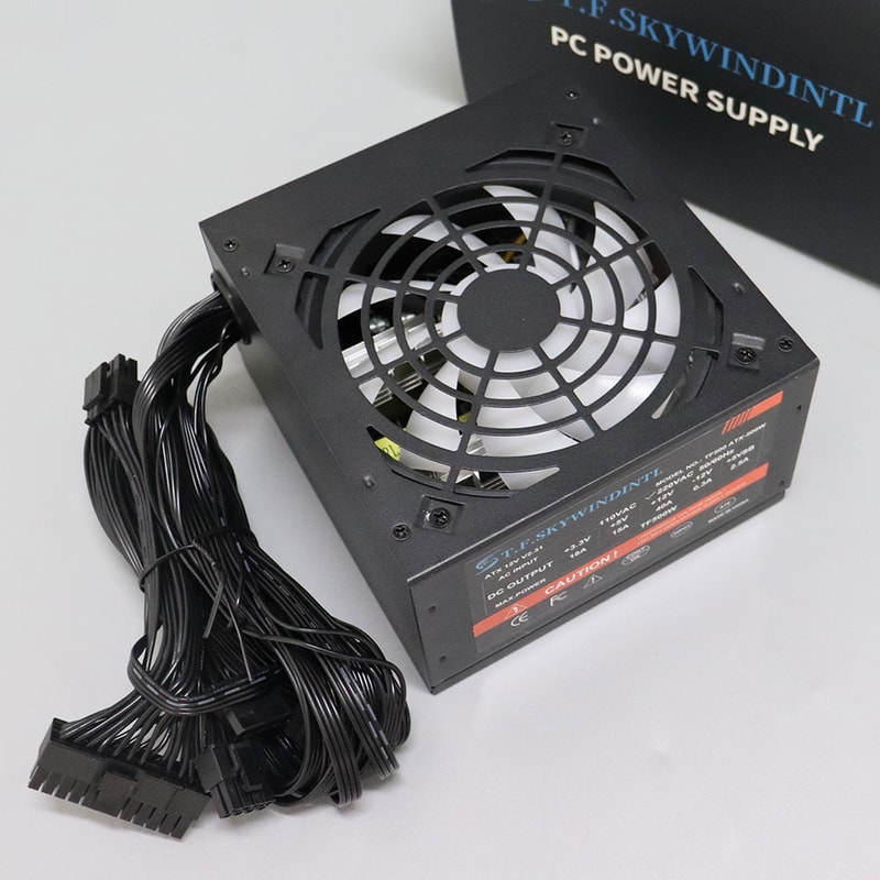 Computer Power Supply, ATX PSU for PC Gamers and Office