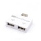 USB Hub Adapter Converter For Phone Laptop PC 1 Male To 2 Port Female Splitter 7
