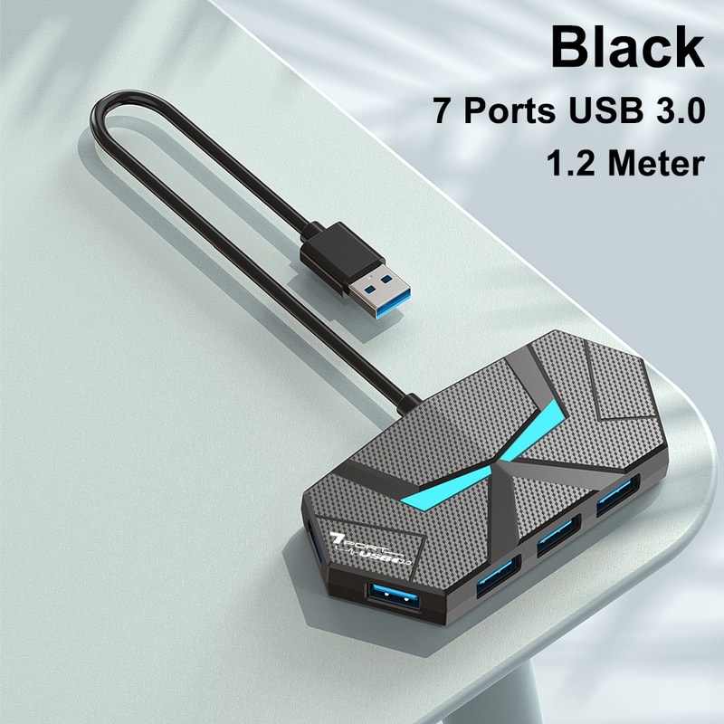 USB 30 HUB USB Docking Station HighSpeed Transmission Adapter 8