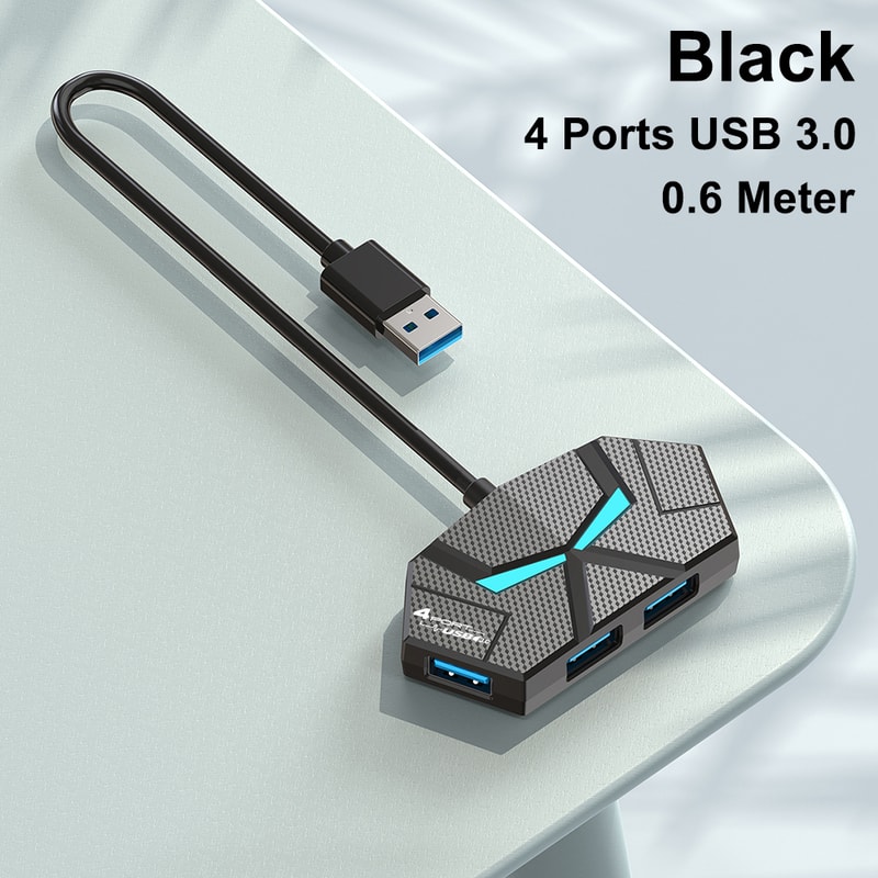USB 30 HUB USB Docking Station HighSpeed Transmission Adapter 6