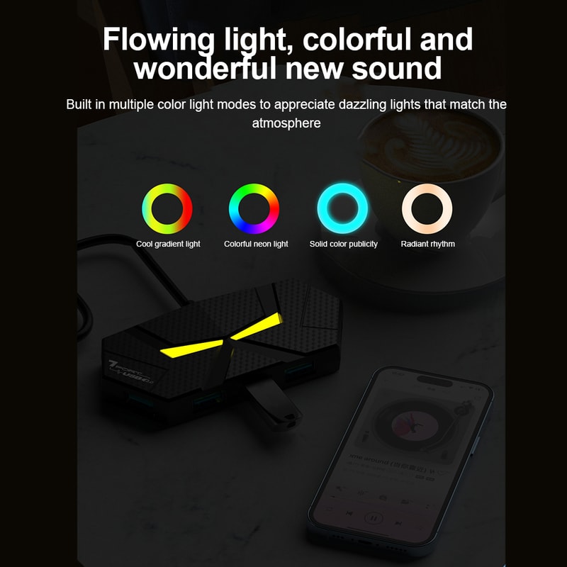 USB 30 HUB USB Docking Station HighSpeed Transmission Adapter 5