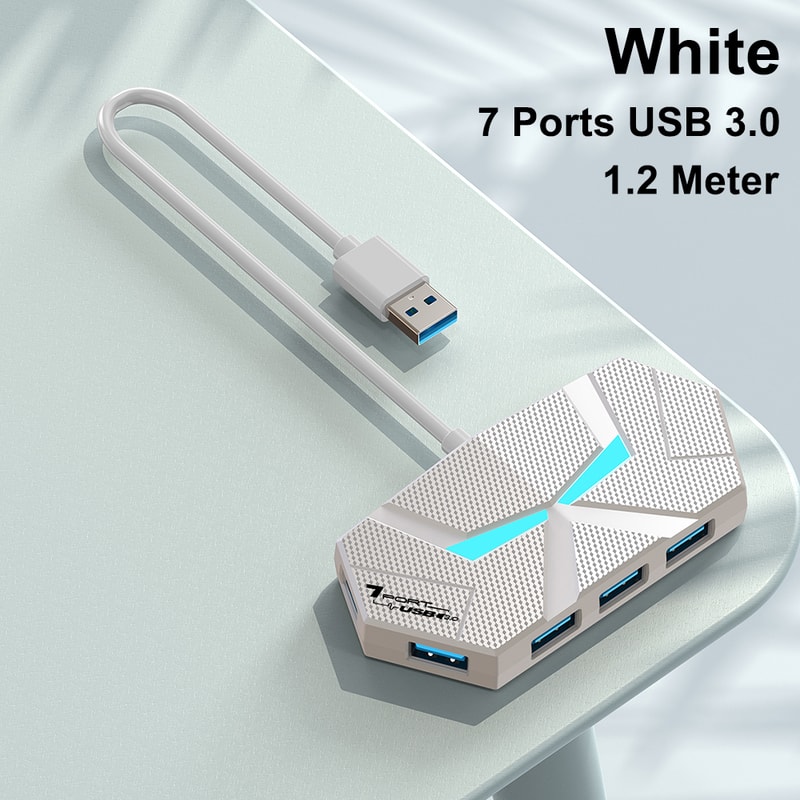 USB 30 HUB USB Docking Station HighSpeed Transmission Adapter 9
