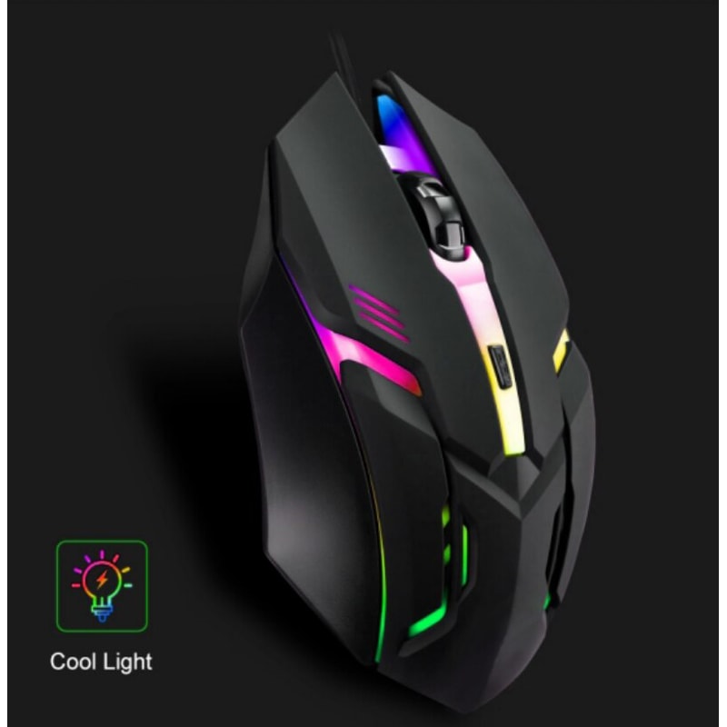 HighQuality Ergonomic Gaming Mouse With 4Button USB RGB Backlit Mouse For Desktop And Laptop Comput 0