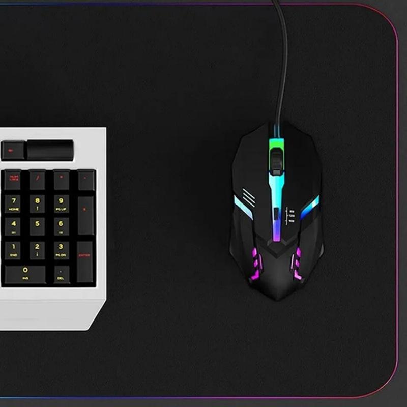 HighQuality Ergonomic Gaming Mouse With 4Button USB RGB Backlit Mouse For Desktop And Laptop Comput 3