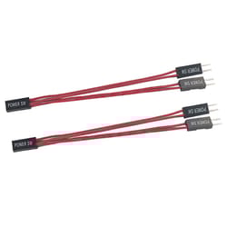 external pc power button desktop computer, case reset switches button power cable splitter for home office and internet