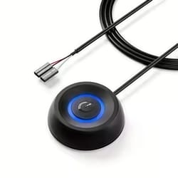 external desktop pc switch with led, motherboard power button extension cable, for computer startup, home office use