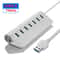 Docking Station Expander for Laptop, Aluminum Alloy USB Adapter