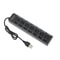 7 Ports USB Hub With Switch USB Multi USB Splitter Power Adapter For PC Laptops Accessories 3