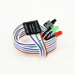 led chassic switch line, computer host switch restart power supply cable for desktop motherboard