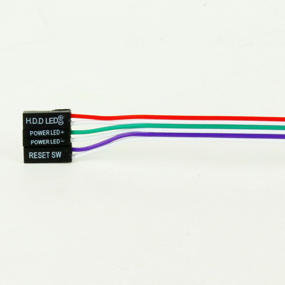 LED Chassic Switch Line, Computer Host Switch Restart Power Supply Cable for Desktop Motherboard