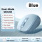 BluetoothCompatible Ergonomic Wireless Mouse With Dual Mode USB Receiver For Laptop PC Notebook 5