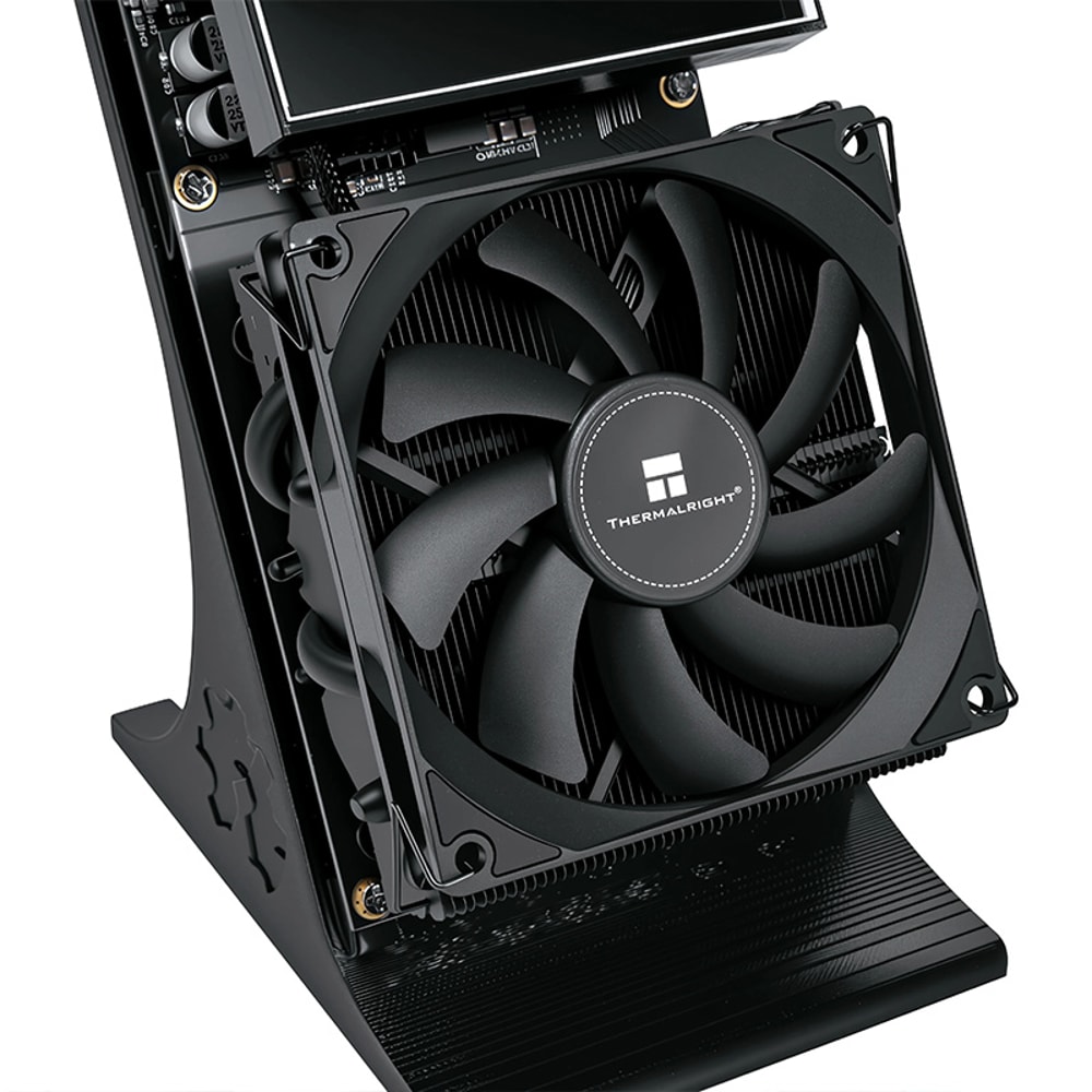 New Bitaxe NerdQaxe Black BTC Mining Machine 48THs Power Supply Included 2