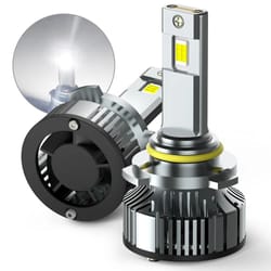 led headlight kit, super bright white, high/low beam, long-lasting, efficient cooling