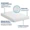 Waterproof Queen Mattress Protector Soft Terry Antimicrobial Allergen Barrier 2