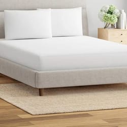 waterproof queen mattress protector, soft terry, antimicrobial, allergen barrier