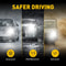 High Beam LED Headlight Bulbs Kit Super Bright White Light Energyefficient Long Life Simple Install 8