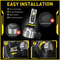 LED Headlight Kit High BeamLow Beam Brighter Than Halogen Waterproof Long Life 3