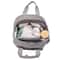 Diaper Bag Gray Functional And GenderNeutral Spacious Storage With Bottle Pockets Includes Changin 3