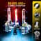 Super Bright LED Headlight Bulbs Kit White HighLow Beam EMC LongLasting Performance 5
