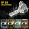 Super Bright LED Headlight Bulbs Kit White HighLow Beam EMC LongLasting Performance 6
